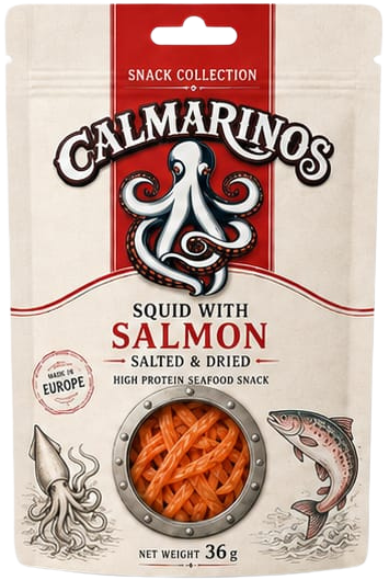 Squid with Salmon