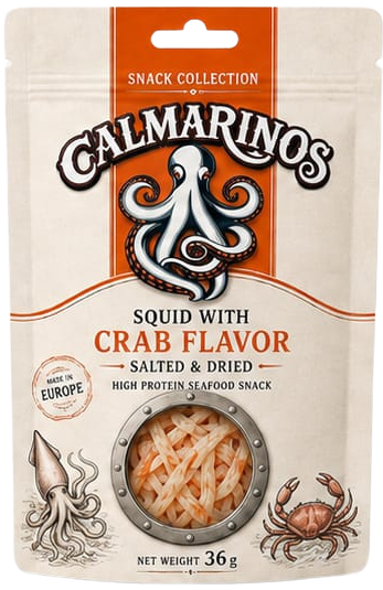 Squid with Crab